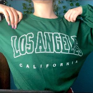 Los Angeles California- Sweatshirt (Green)